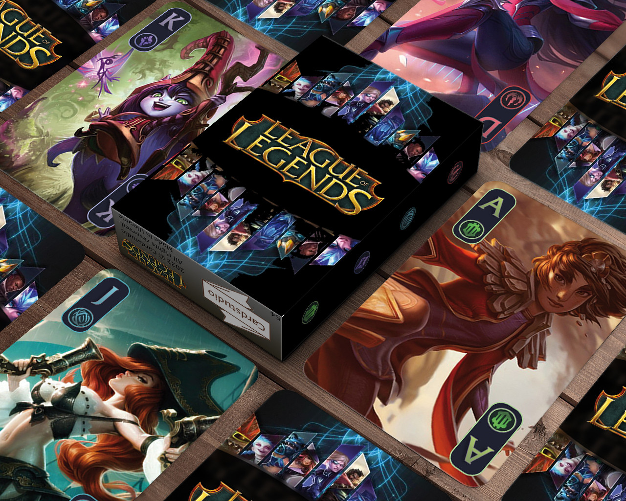 Гральні карти League of Legends — Blue