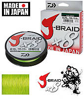 Шнур Daiwa J-Braid x8 Braided Line Япония Оригинал