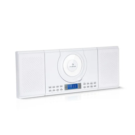 Проигрыватель компакт-дисков Auna Wallie Microsystem Bluetooth Порт USB - фото 1 - id-p1646772995