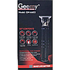 Професійна бездротова машинка для стрижки волосся Geemy Gm 6603 машинка для волосся бороди (чорний), фото 4
