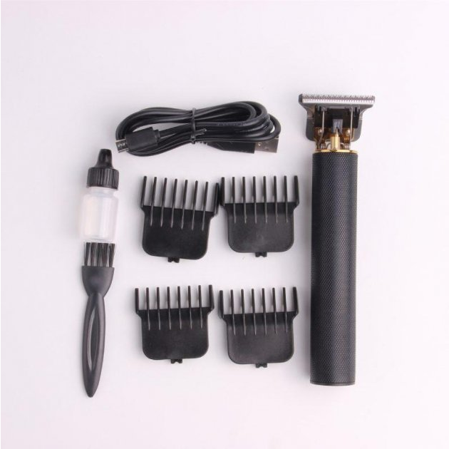 Професійна бездротова машинка для стрижки волосся Geemy Gm 6603 машинка для волосся бороди (чорний)