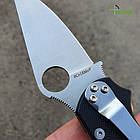 Нож складной Spyderco  BLack  S-31, фото 6