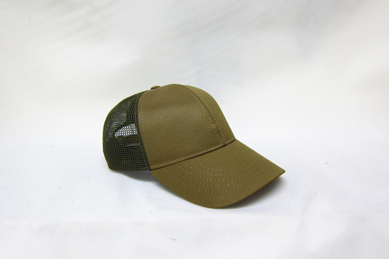 Кепка бейсболка тактична літня із сіткою койот DAVANI 00575