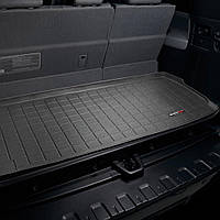 Черный резиновый ковер в багажник WeatherTech для Toyota Sequoia 12+