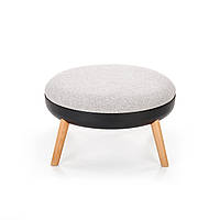 Сірий пуф SCANDI (підставка для ніг) (Halmar)