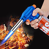 Пляшка газова портативна B205 на балончик, з п'єзоподільом 0594, фото 8