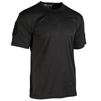 Футболка черная Coolmax. TACTICAL QUICK DRY T-SHIRT SCHWARZ.