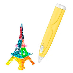 3D-ручка для малювання 3D pen 6-1 Жовта