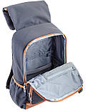 Рюкзак для підлітків YES OX 293 сірий 28.5*44.5*12.5, фото 2