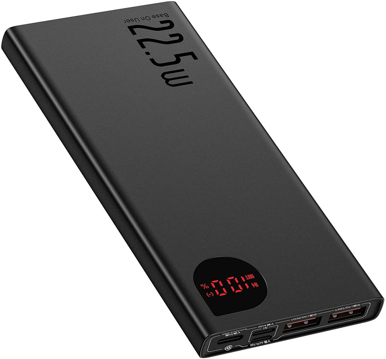 Baseus Adaman Metal Power Bank 22.5W 10000 mAh з технологією QC3.0+PD3.0