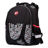 Рюкзак шкільний ортопедичний YES H-28 SubSurf.Black and White, фото 4