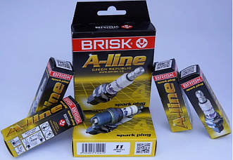 Свічки запалювання BRISK A-LINE 11 DR15YCY-1 ВАЗ 2110-12 (інжектор 16 клап.)