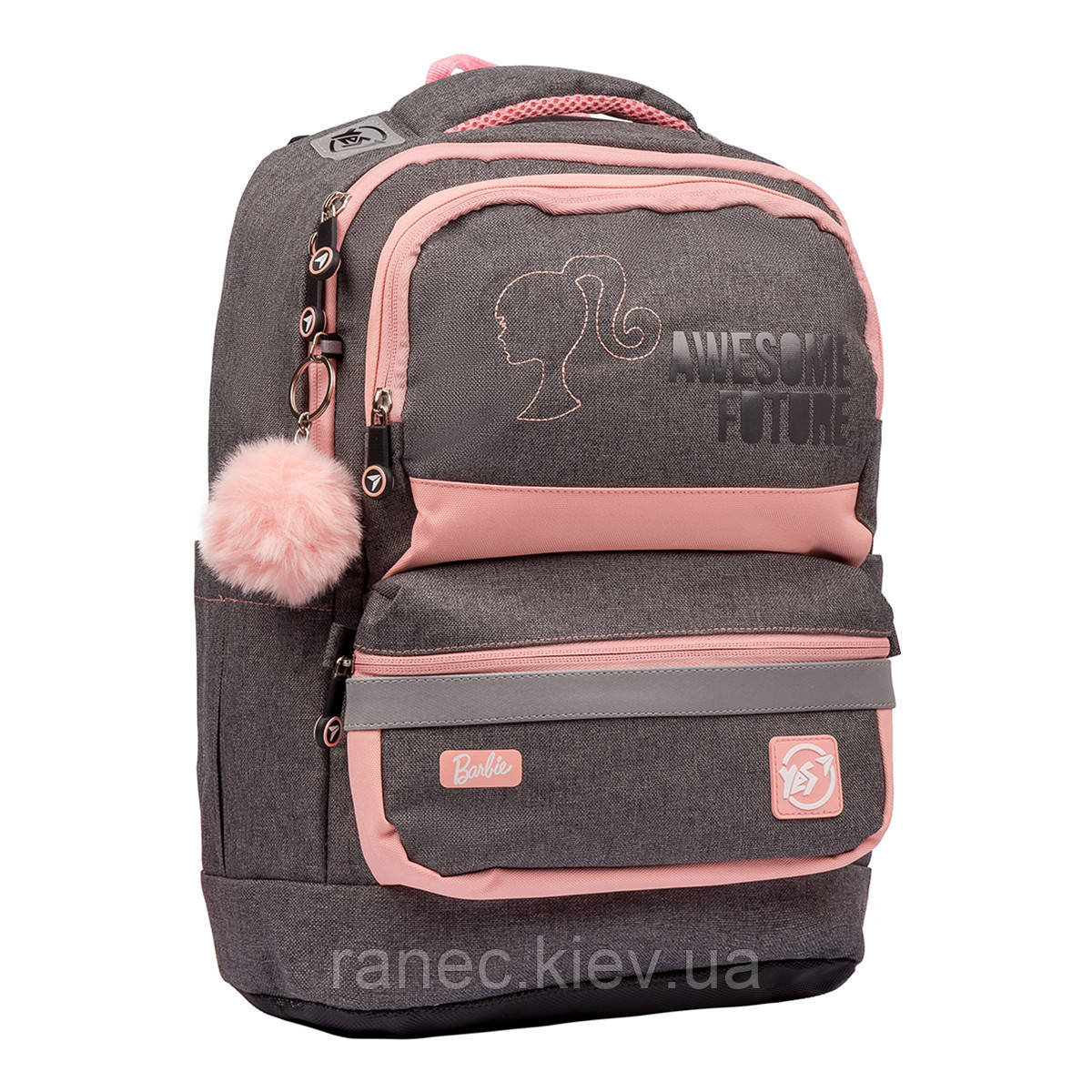 Рюкзак шкільний ортопедичний YES S-30 Juno XS Barbie Ergo