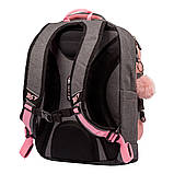 Рюкзак шкільний ортопедичний YES S-30 Juno XS Barbie Ergo, фото 5
