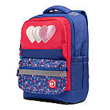Рюкзак шкільний ортопедичний YES S-30 Juno XS Heart beat Ergo, фото 3