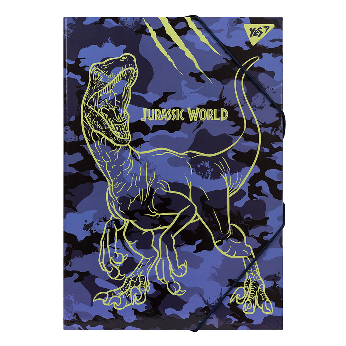 Папка для труда YES картонная A4 JURASSIC WORLD 491556, фото 1