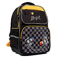 Рюкзак школьный 1Вересня S-105 Maxdrift черный/желтый 558744