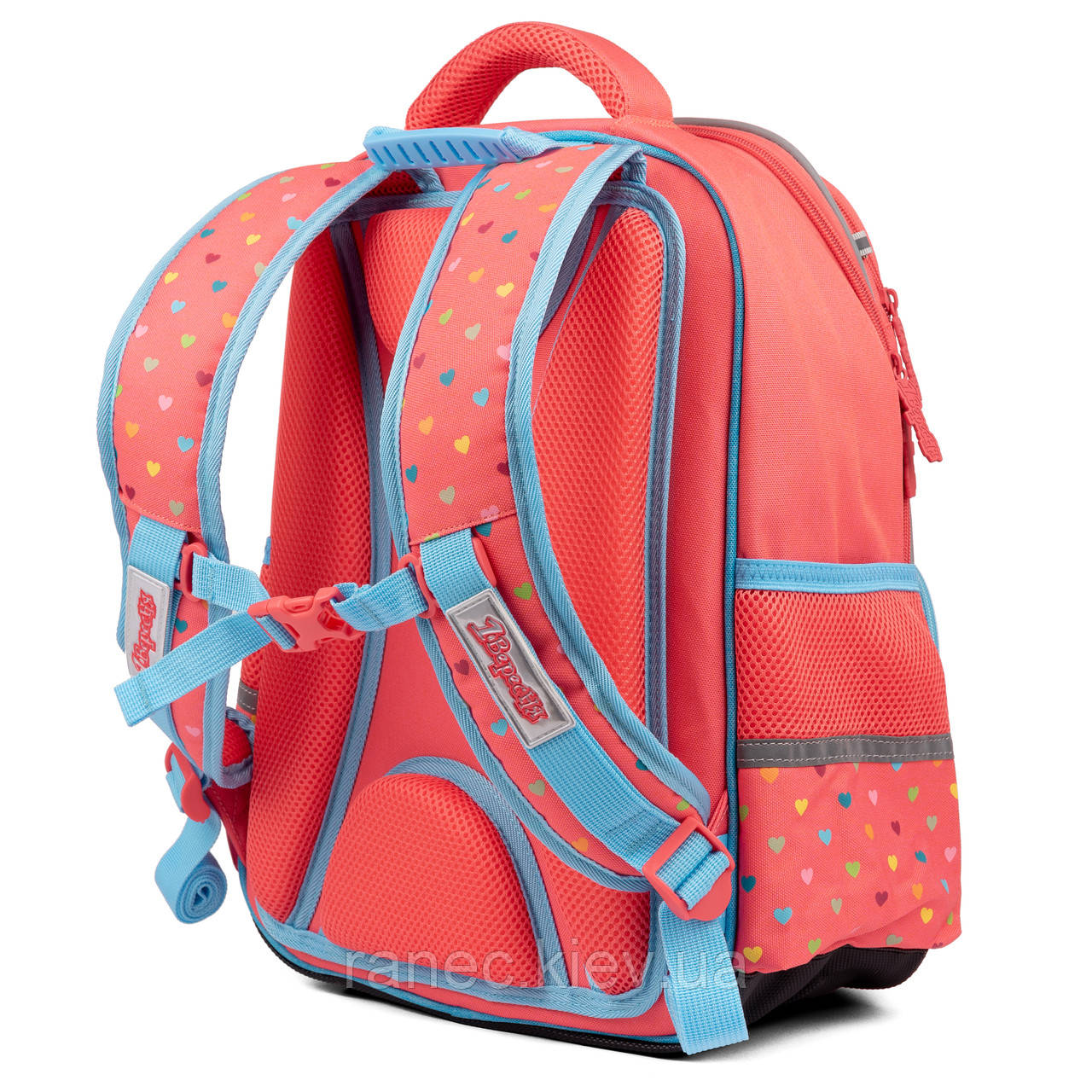 Рюкзак шкільний 1Вересня S-105 Pretty кораловий, фото 1