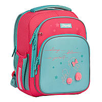 Рюкзак школьный 1Вересня S-106 Bunny розовый/бирюзовый 551653