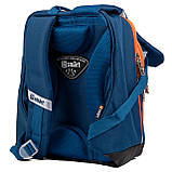 Рюкзак шкільний SMART H-55 College league синій, фото 4
