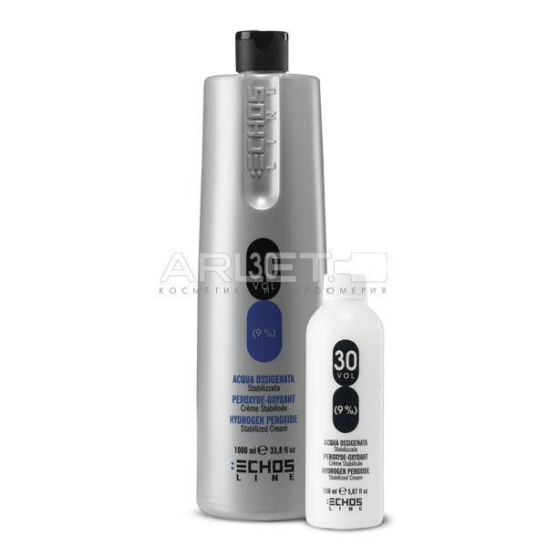 Крем-окислювач - Echosline Hydrogen Peroxide Stabilized Cream 30 vol (9%) 1000мл. (Оригінал)