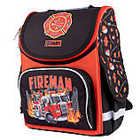 Рюкзак шкільний каркасний Smart PG-11 Fireman, фото 8