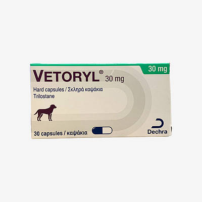 Vetoryl 30 мг 30таб Веторил для собак (Трилостан)