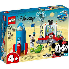 Конструктор Lego Disney Mickey and Friends Космічна ракета Міккі та Мінні 88 деталей (10774)