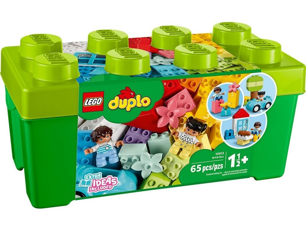 Конструктор LEGO DUPLO Коробка з кубиками 65 деталей (10913)