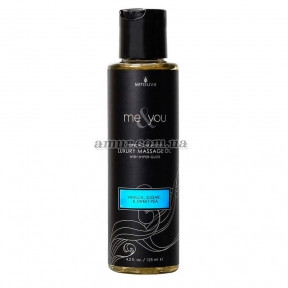 Масажна олія Sensuva — MeYou Vanilla, Sugar Sweet Pea, 125 мл, з феромонами