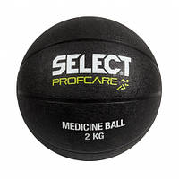 Мяч медицинский SELECT Medicine ball (010) черный, 1кг