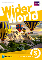 Книга "Wider World Starter Students' Book" Pearson Англ. для подростков Кэтрин Брайт