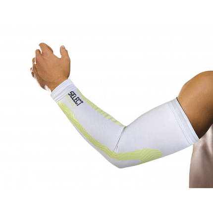 Рукав компресійний SELECT 6610 Compression sleeve (001) білий, M, фото 1