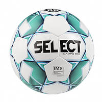 М яч футбольний SELECT Campo Pro IMS (015) біл/зелен, 3