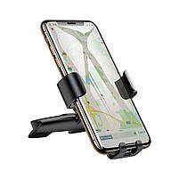 Автомобільний тримач BASEUS Metal Age Gravity Car Mount CD Version Black (SUYL-J01), фото 4