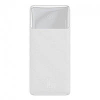 Портативный аккумулятор павербанк Baseus Bipow Digital Display Power bank 20000mAh 15W White (PPDML-J02)