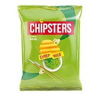 Чипсы волнистые со вкусом "Васаби" Супер Чили Chipster's 110г
