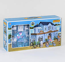 012-11 Вілла на морському березі "Щаслива родина" меблі, підсвітка, в коробці