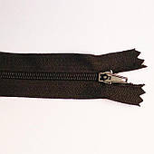 Блискавка для сукні 50 см чорна (100 шт) спіраль №3