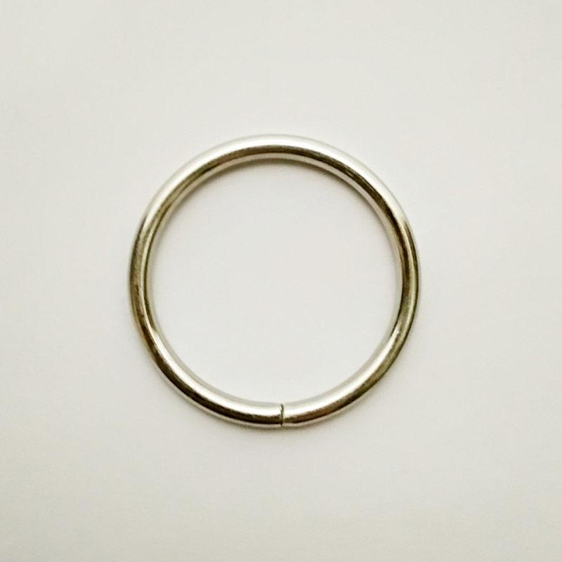 Кільця для сумок (1000 шт) 30мм металеві нікель
