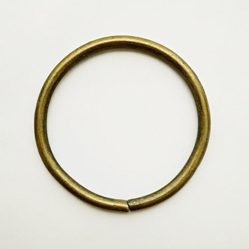 Кільця на сумки (1000 шт) 40мм сталеві антик