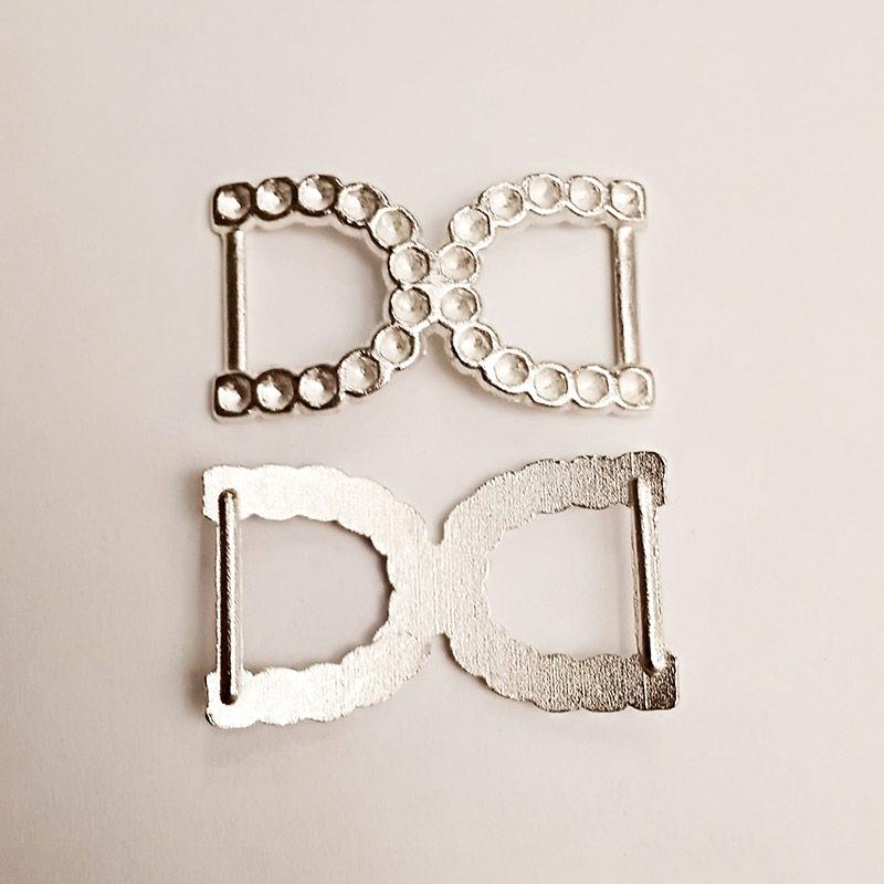 Прикраса для сумок пришивна (100 шт), метал.