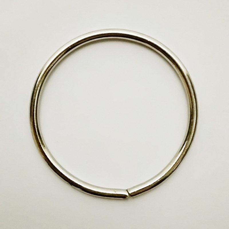 Кільця сталеві (1000 шт) 60мм для сумок нікель