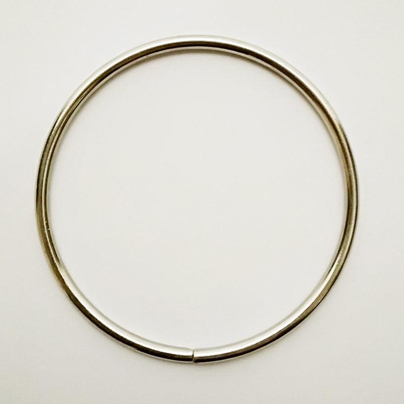 Кільця на сумки (1000 шт) 80мм сталеві нікель