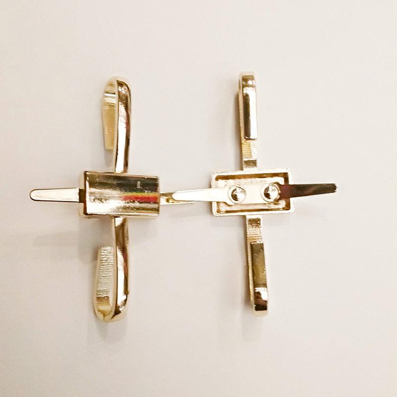 Прикраса для сумок (100 шт), метал.