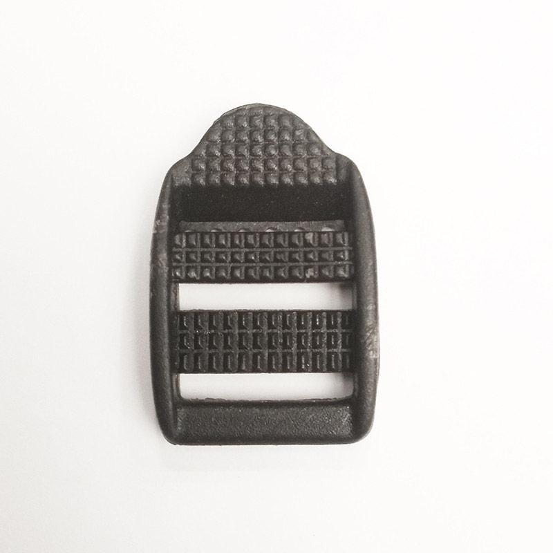 Перетяжка для сумок 15мм трьохщільна (1000 шт), пластик, чорний