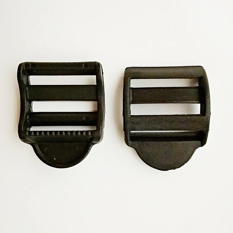 Перетяжка для рюкзаків 25мм пластик (1000 шт), чорний