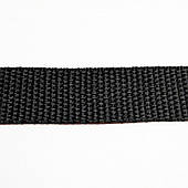 Стрічка ремінна 20 мм (50 м), чорна