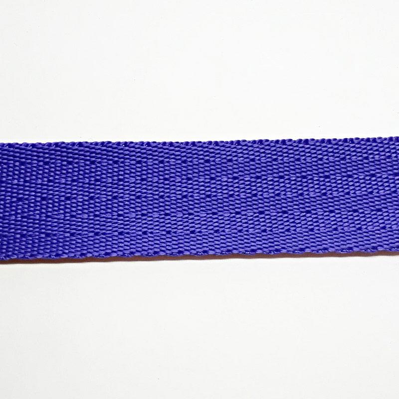 Ремінь сумочний "ялинка" 25 мм (50 м), синій