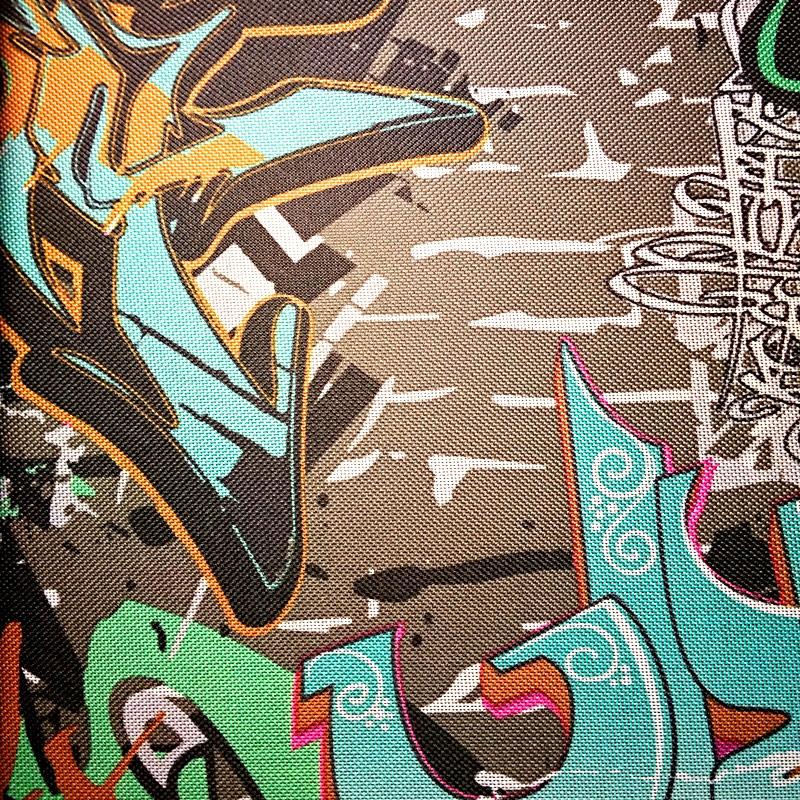 Тканина Оксфорд на основі ПВХ, принт (50 м).